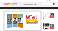 Desktop Screenshot of bannerstandstogo.com